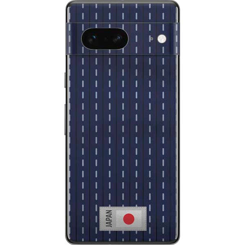 Japan Soccer Flag Pixel Skins